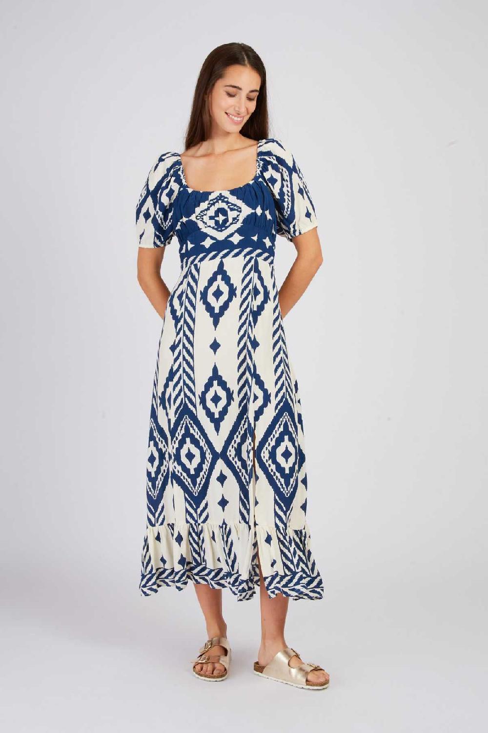 Derhy Robe Longue Imprimée PATCHOULI