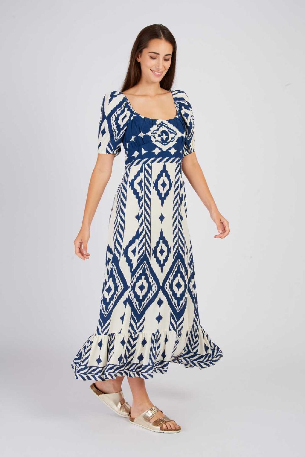 Derhy Robe Longue Imprimée PATCHOULI