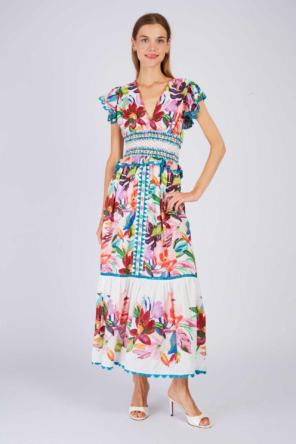 Derhy Robe Longue Imprimée PATSY