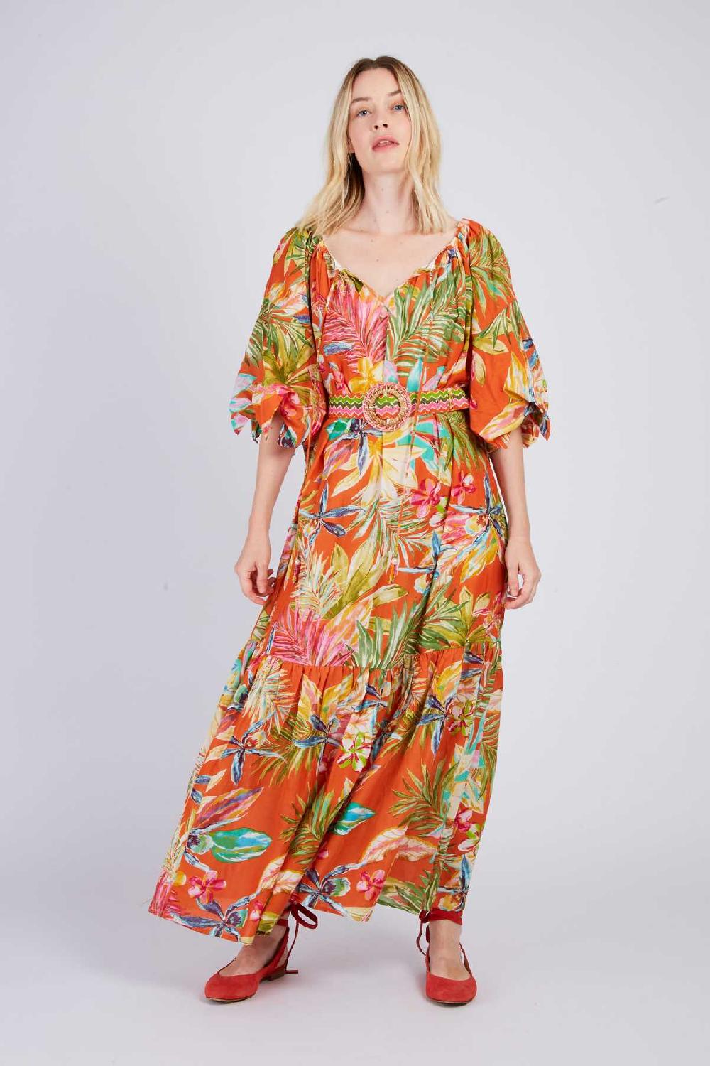 derhy Robe longue imprimée PENNY