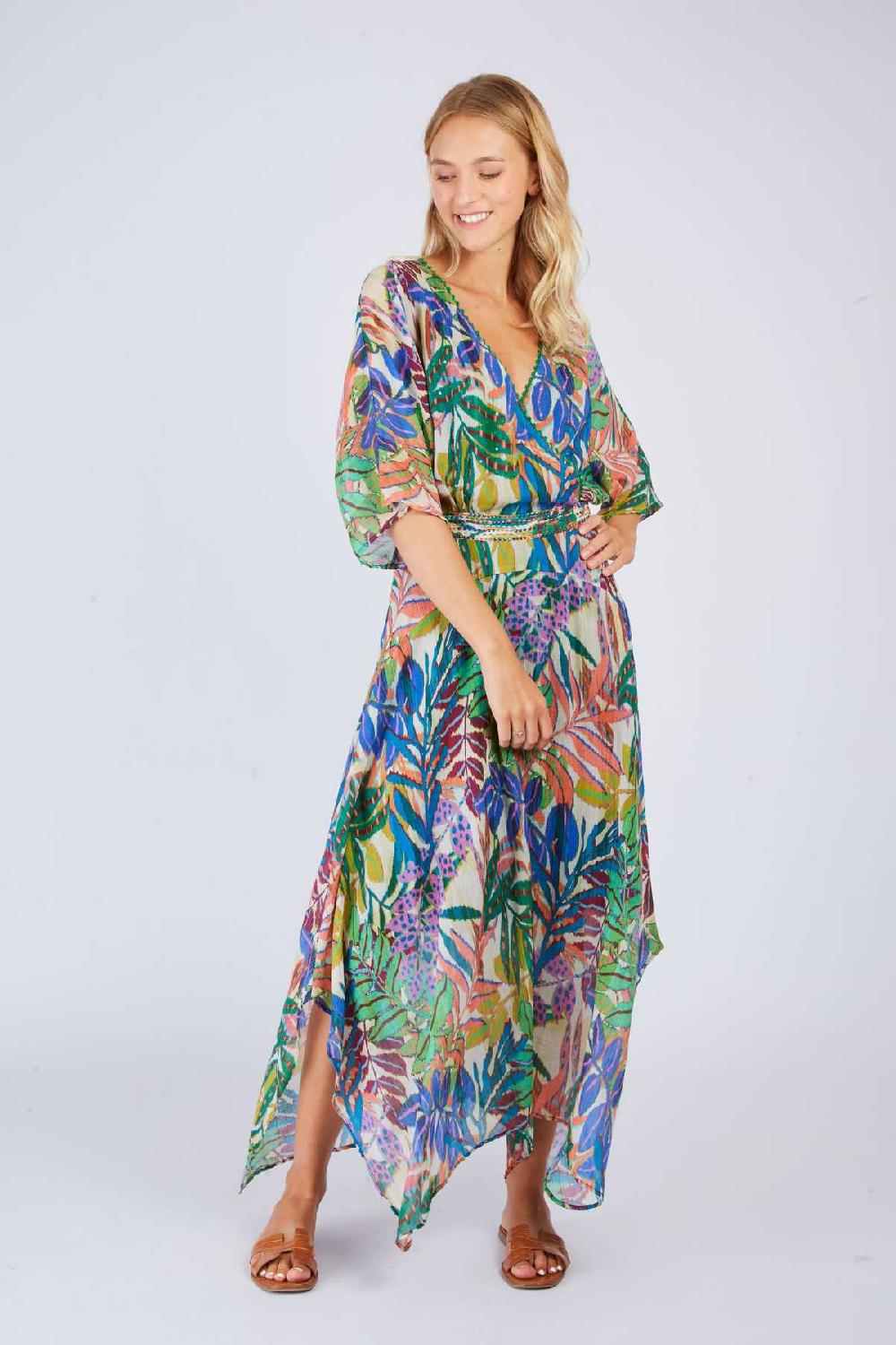 Derhy Robe Longue Imprimée PENSEE