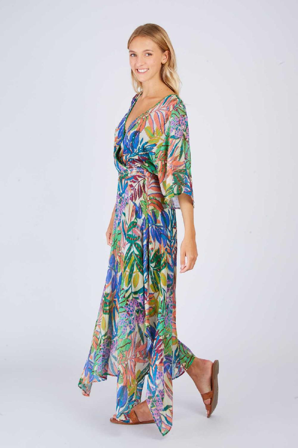 Derhy Robe Longue Imprimée PENSEE