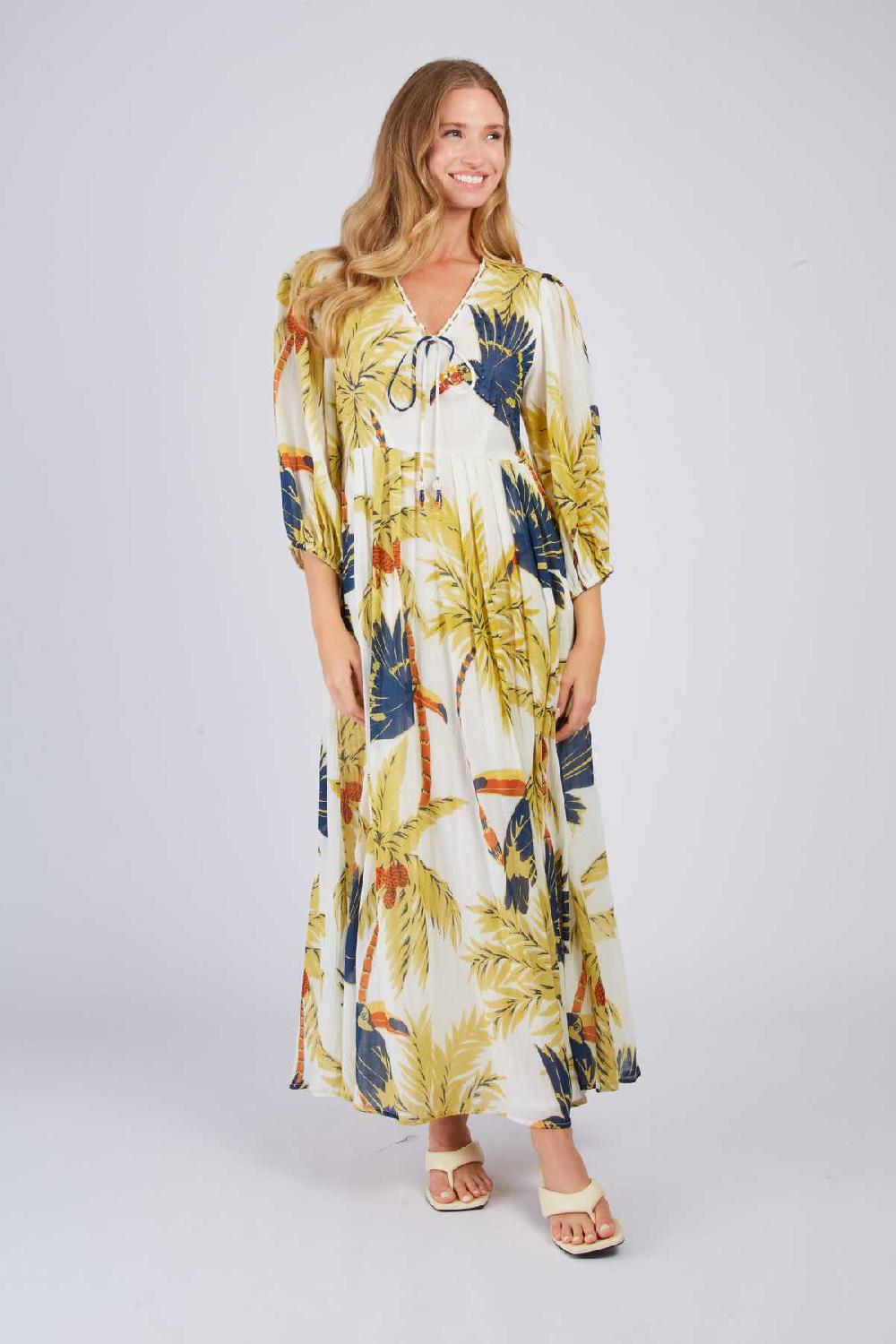 Derhy Robe Longue Imprimée PERIGORD