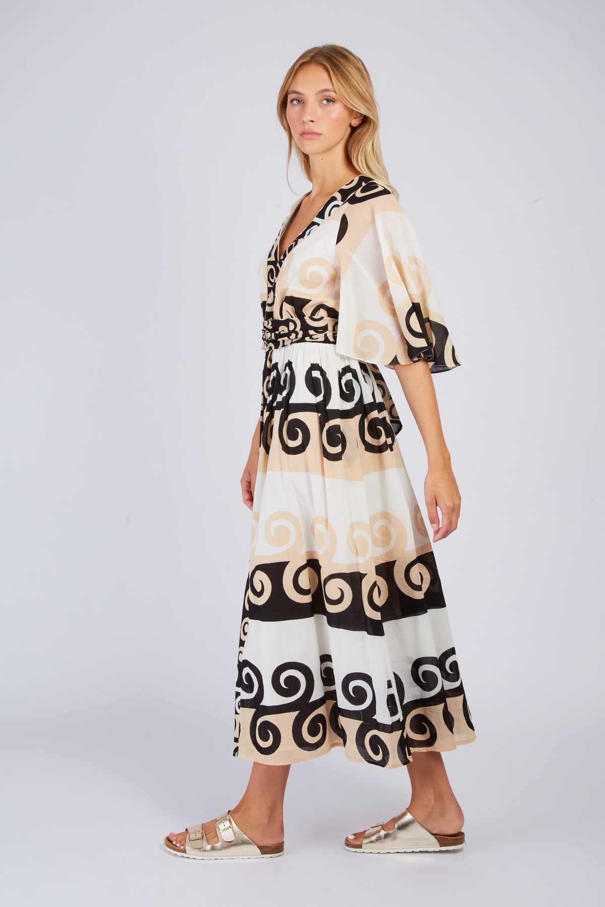 Derhy Robe Longue Imprimée PEROU