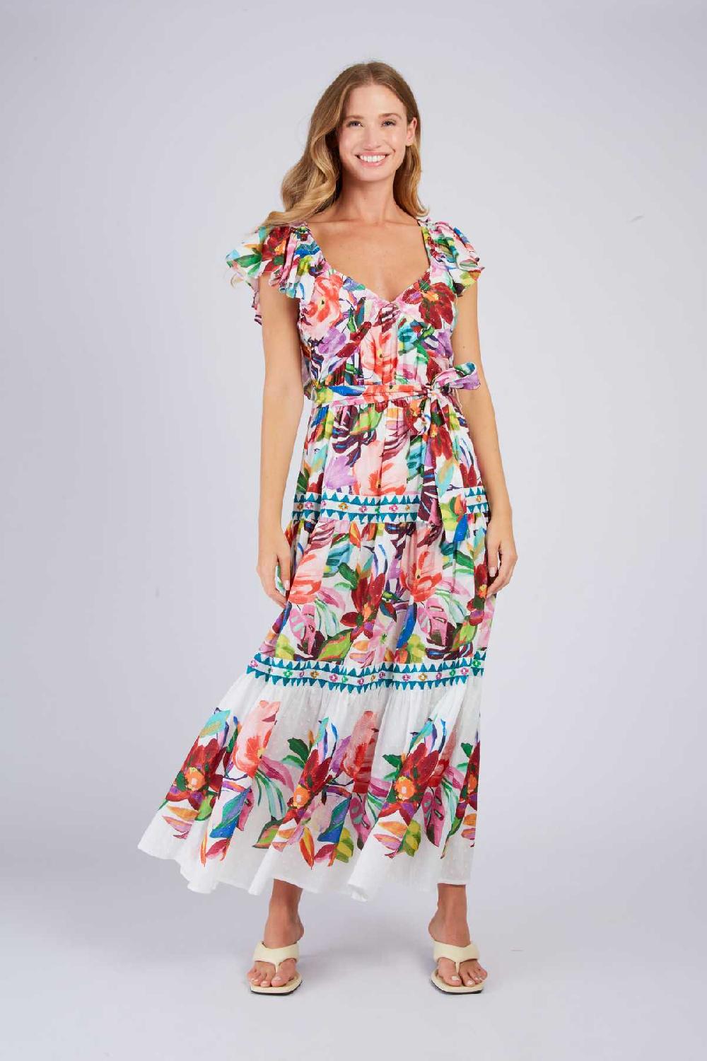 Derhy Robe Longue Imprimée PHILOMENA