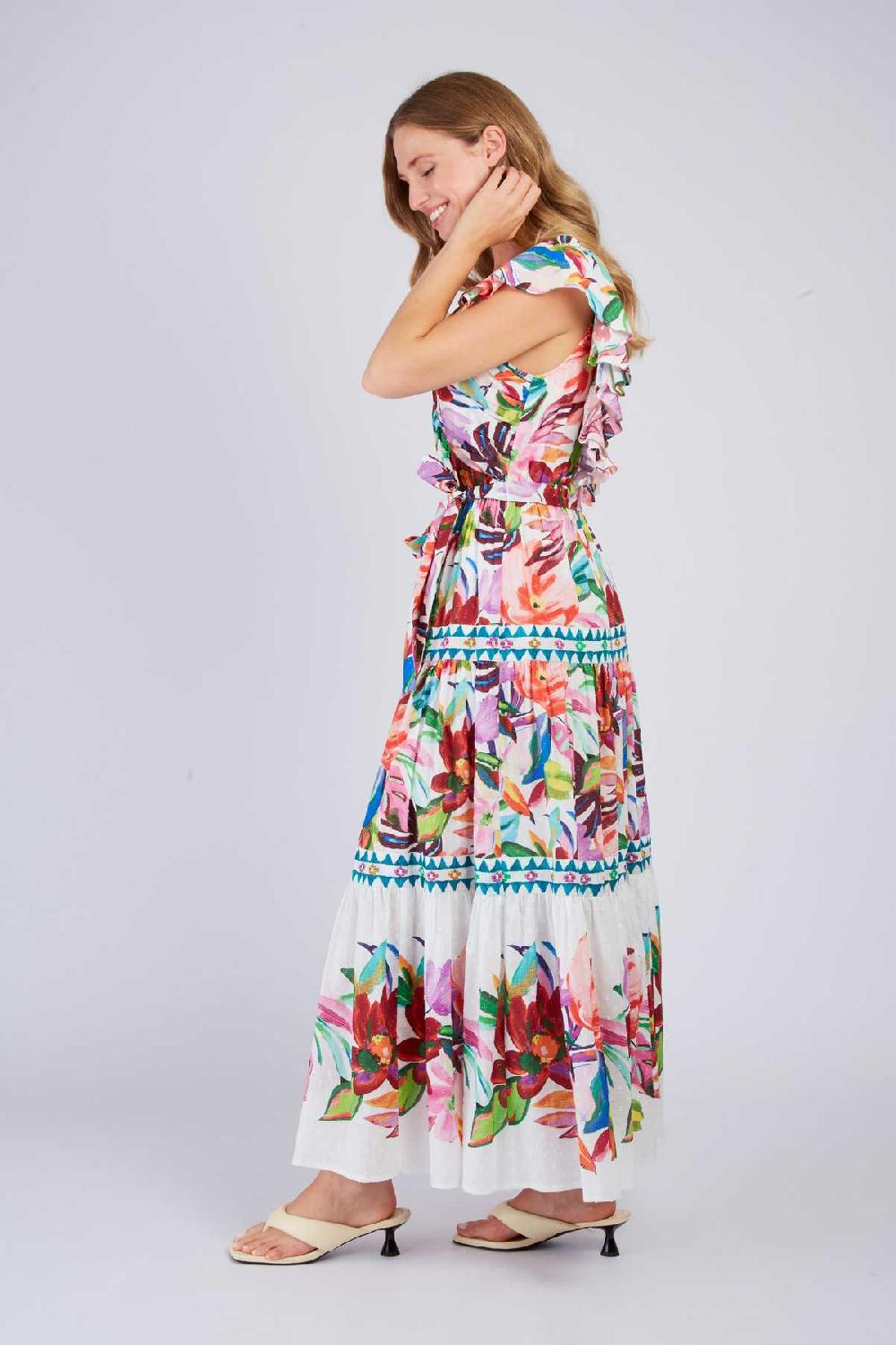 Derhy Robe Longue Imprimée PHILOMENA