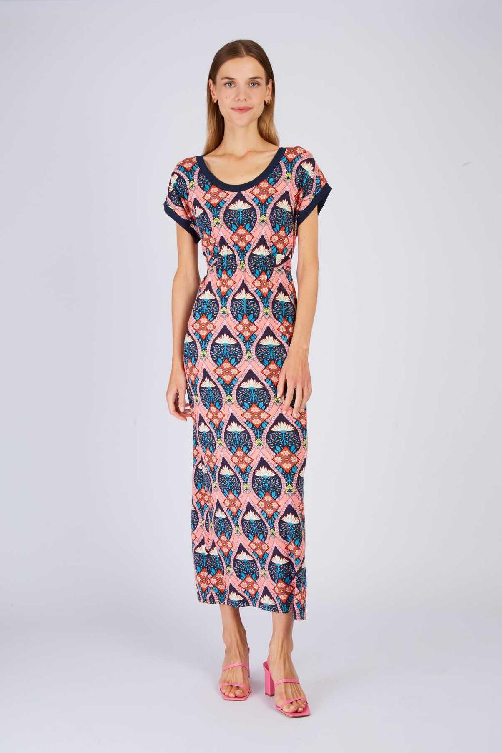 Derhy Robe Longue Imprimée PIANO