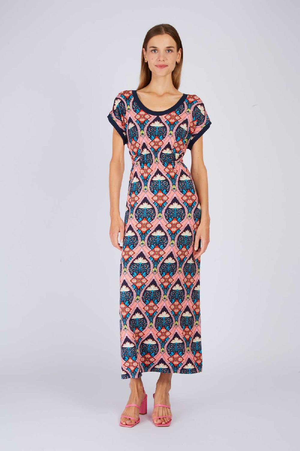 derhy Robe longue imprimée PIANO