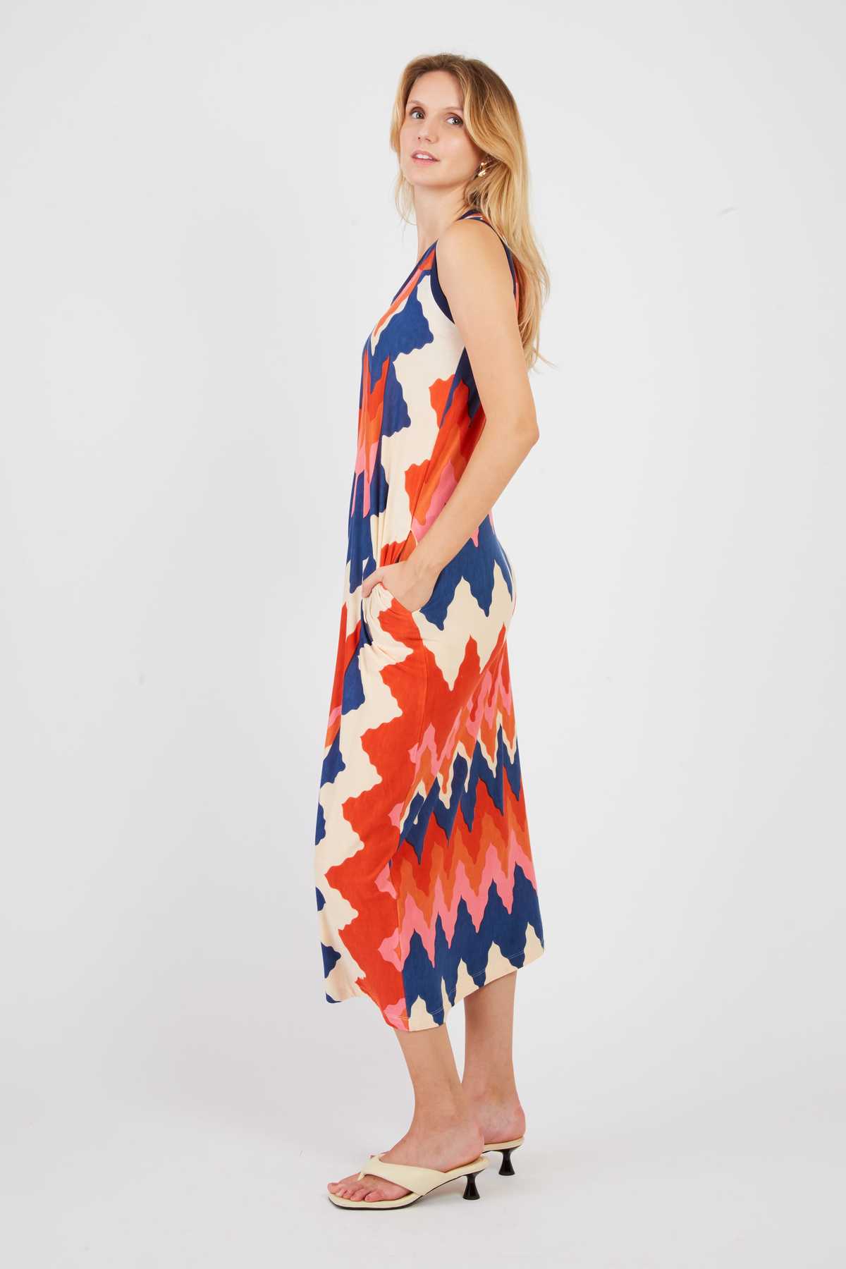 Derhy Robe Longue Imprimée PRISCIA