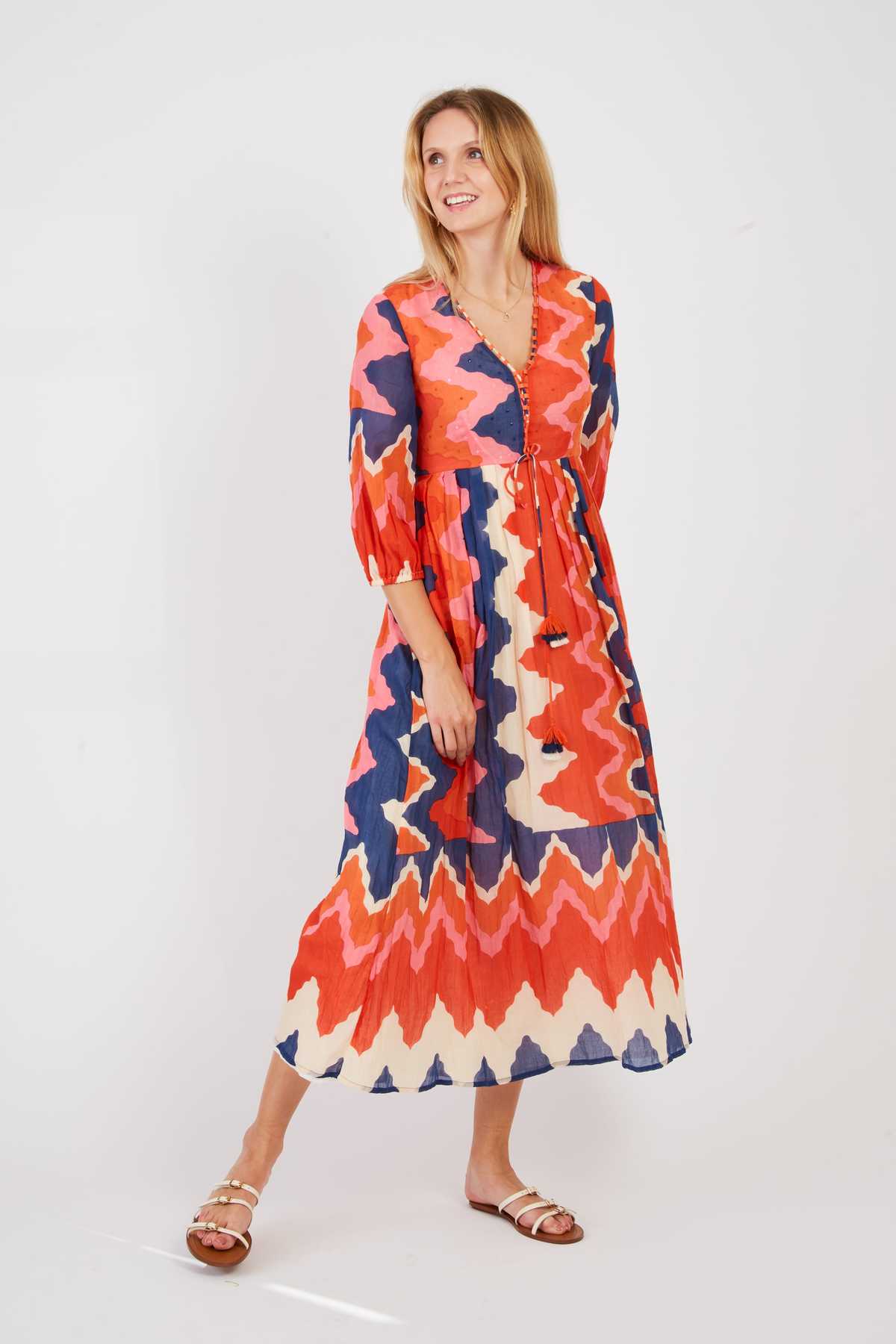 Derhy Robe Longue Imprimée PROMENADE