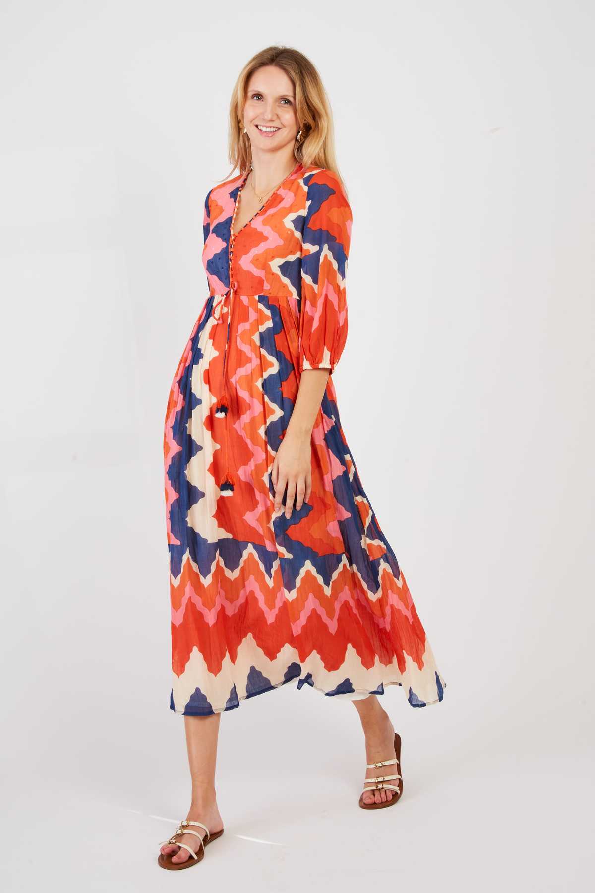 Derhy Robe Longue Imprimée PROMENADE