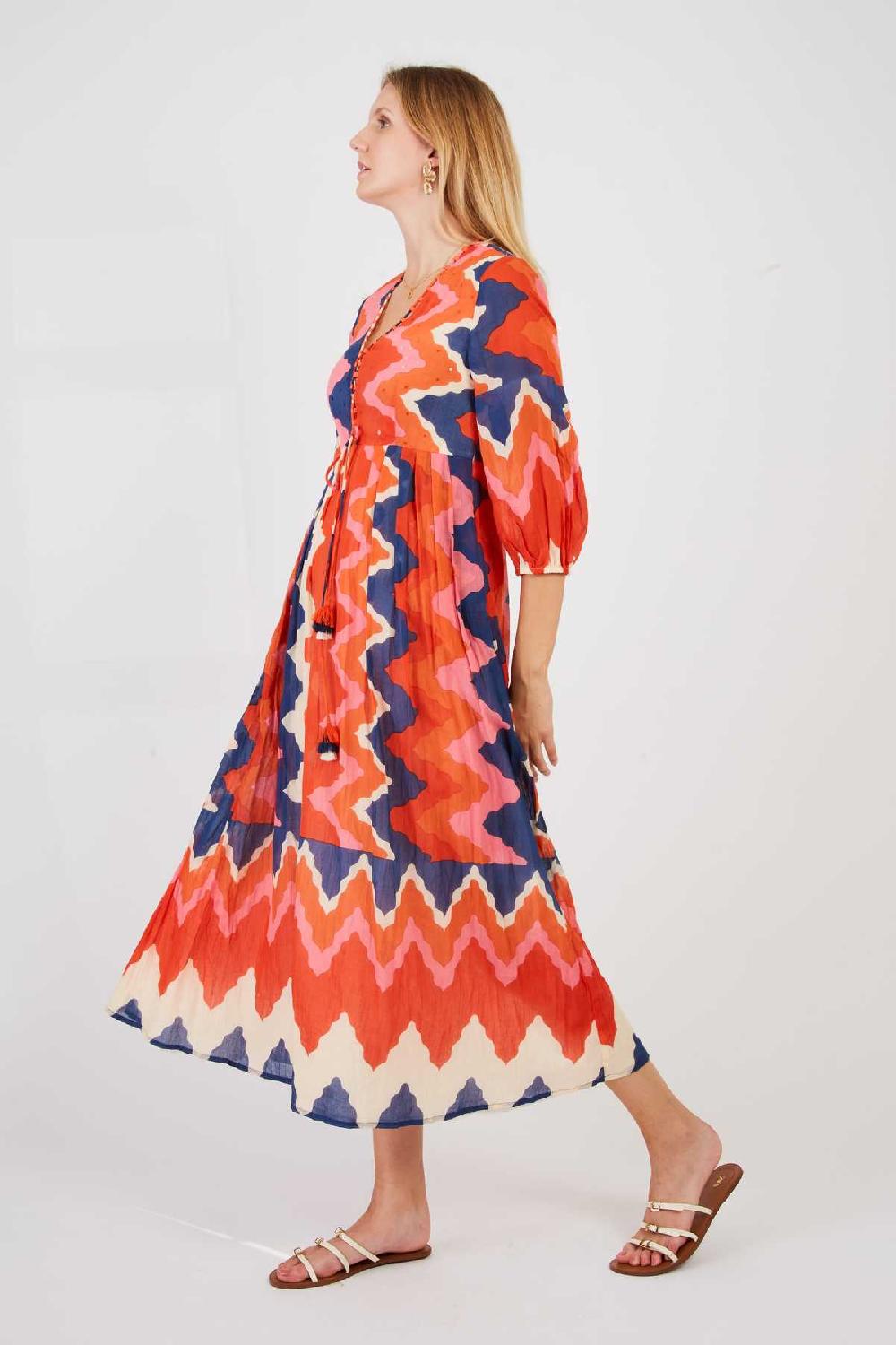 Derhy Robe Longue Imprimée PROMENADE