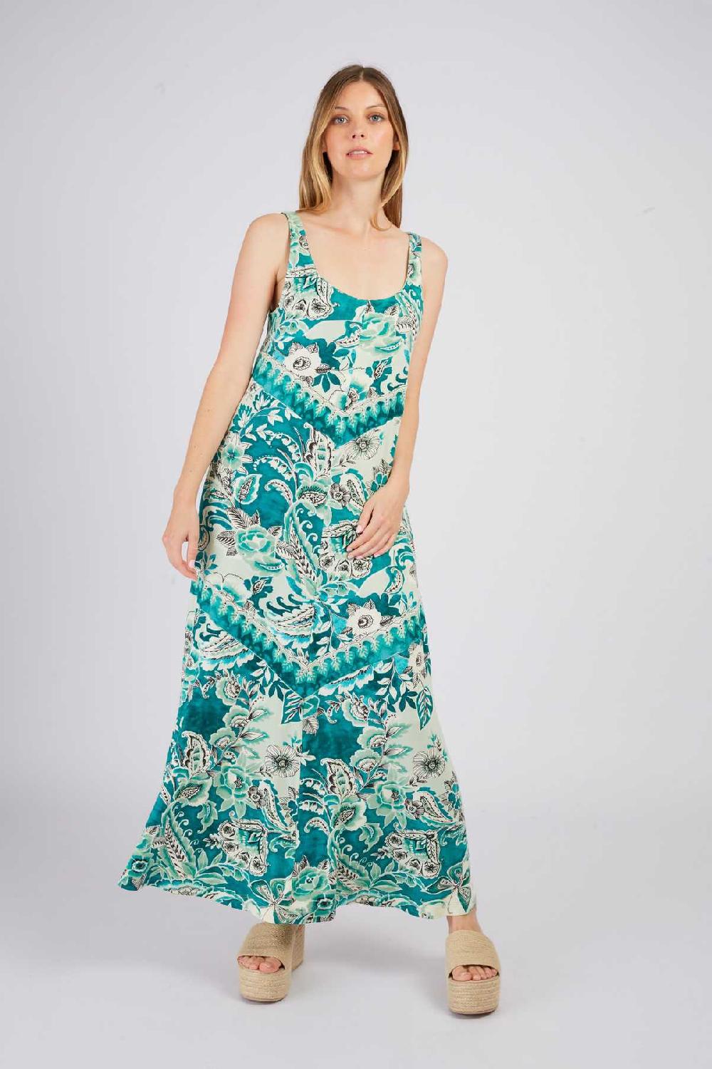 derhy Robe longue imprimée PROMESSE