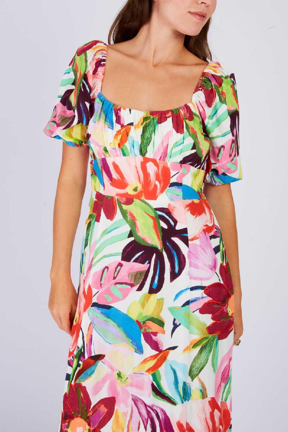 Derhy Robe Mi Longue Imprimée PAULINE