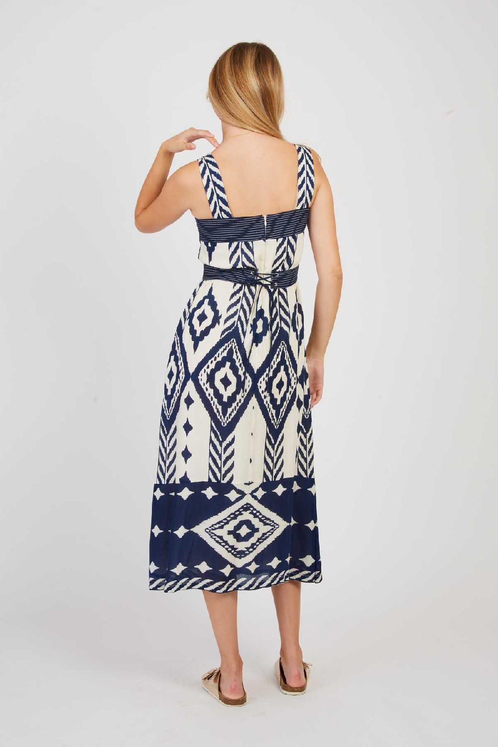 Derhy Robe Mi Longue Imprimée PERROQUET