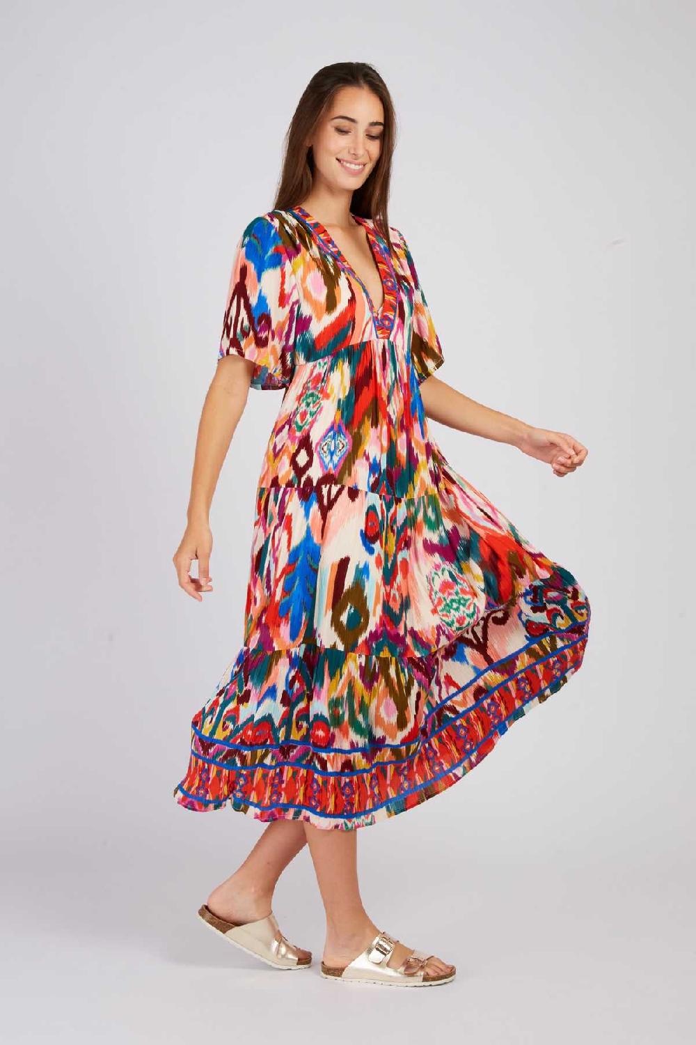 Derhy Robe Midi Imprimée PADDY