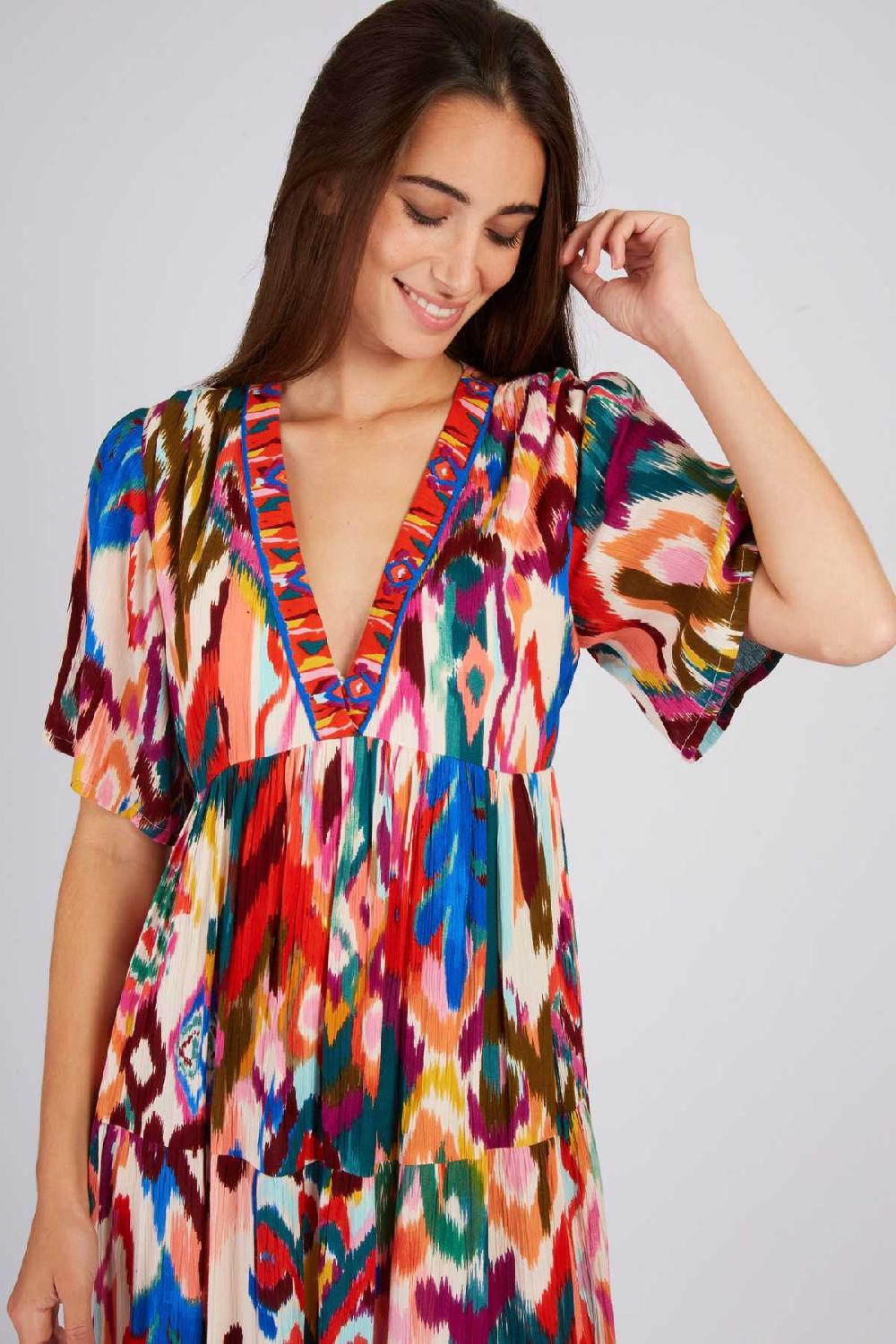 Derhy Robe Midi Imprimée PADDY