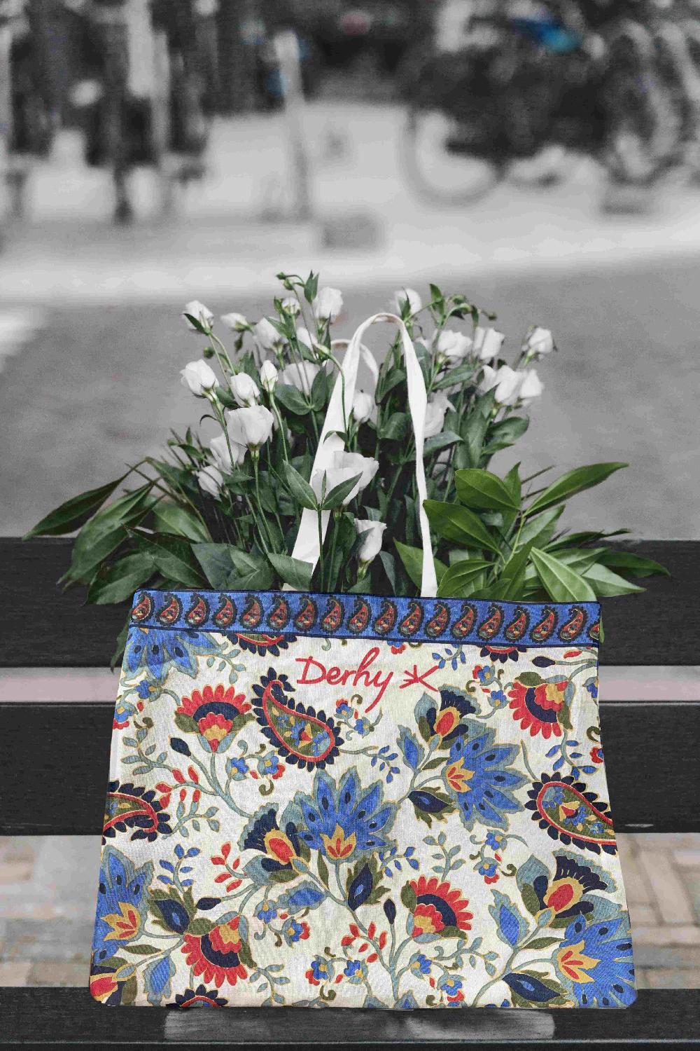 derhy Sac en coton imprimé NORMA