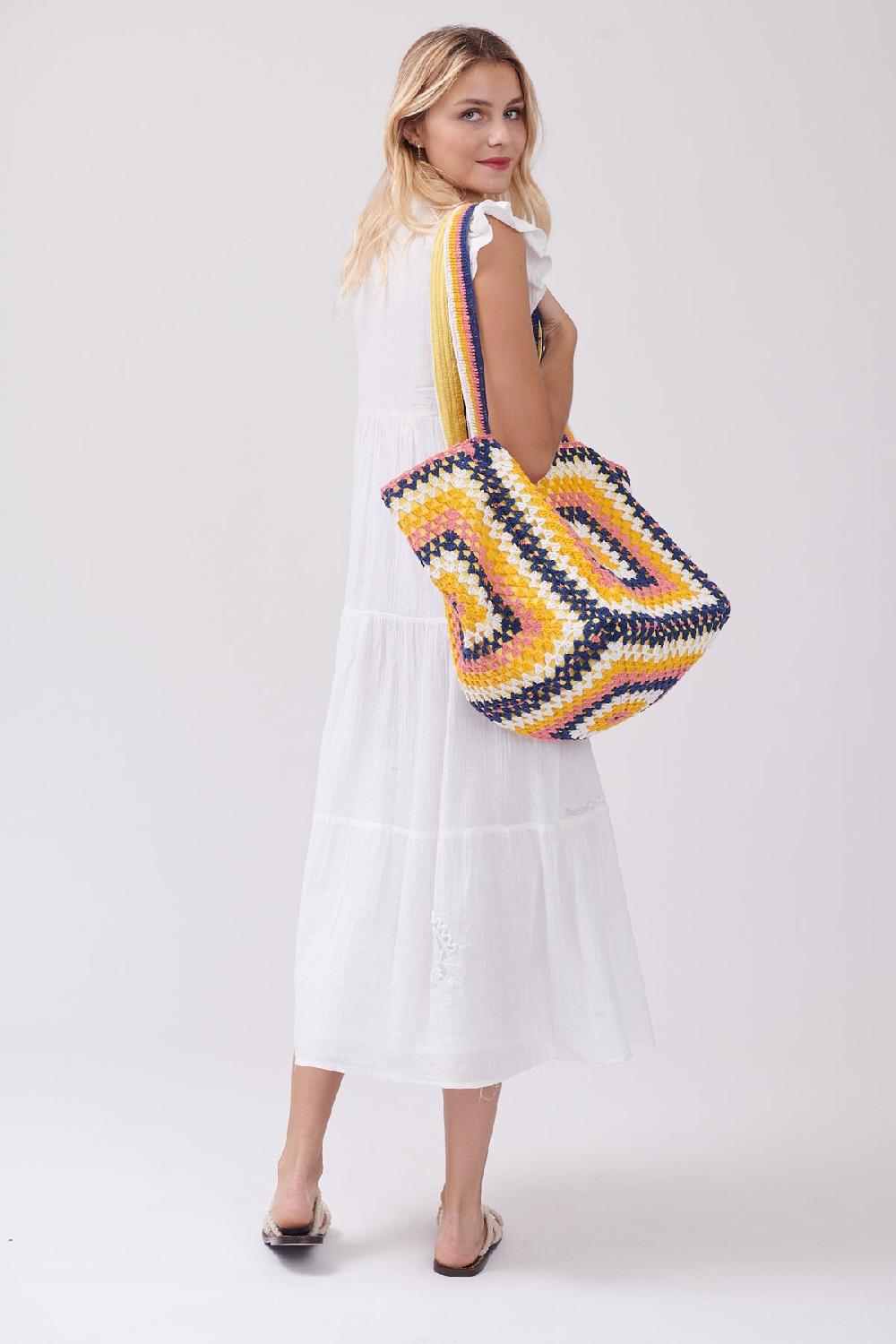 Derhy Sac Moyen En Crochet QUETZAL