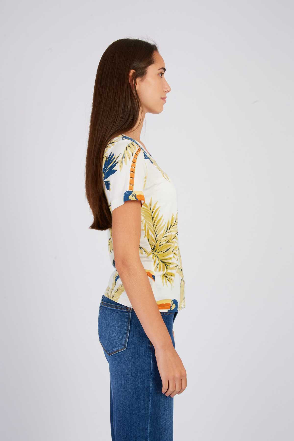 Derhy T-shirt Imprimé à Sequins ZARZUELA