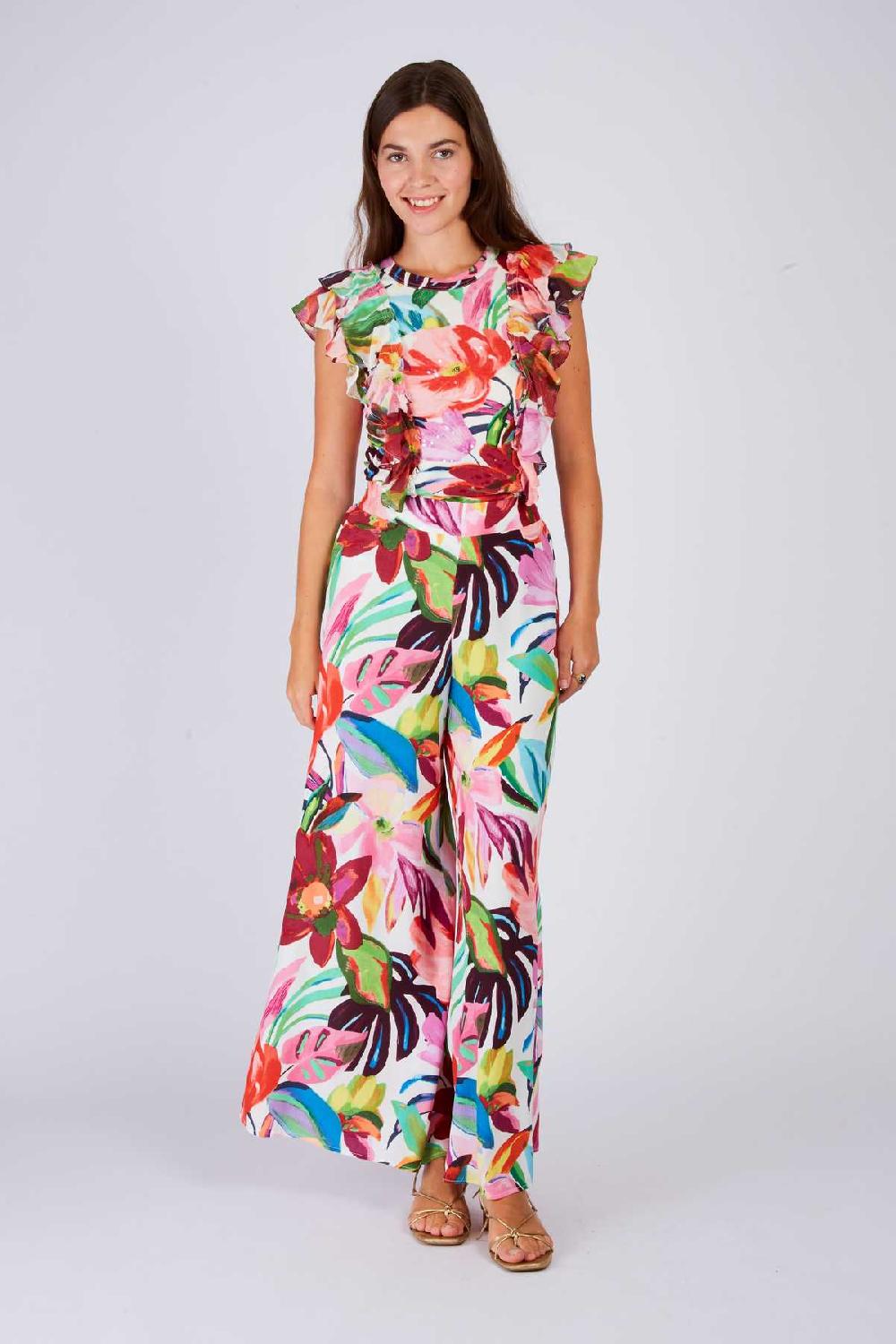 derhy T-shirt imprimé floral ZILDA