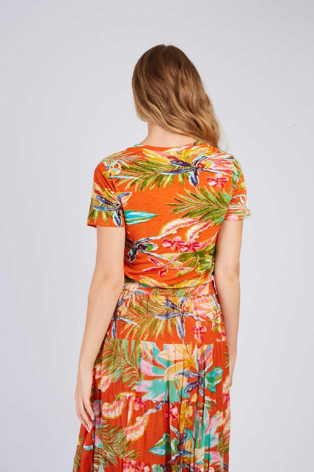 Derhy T-shirt Imprimé Floral ZOELIA