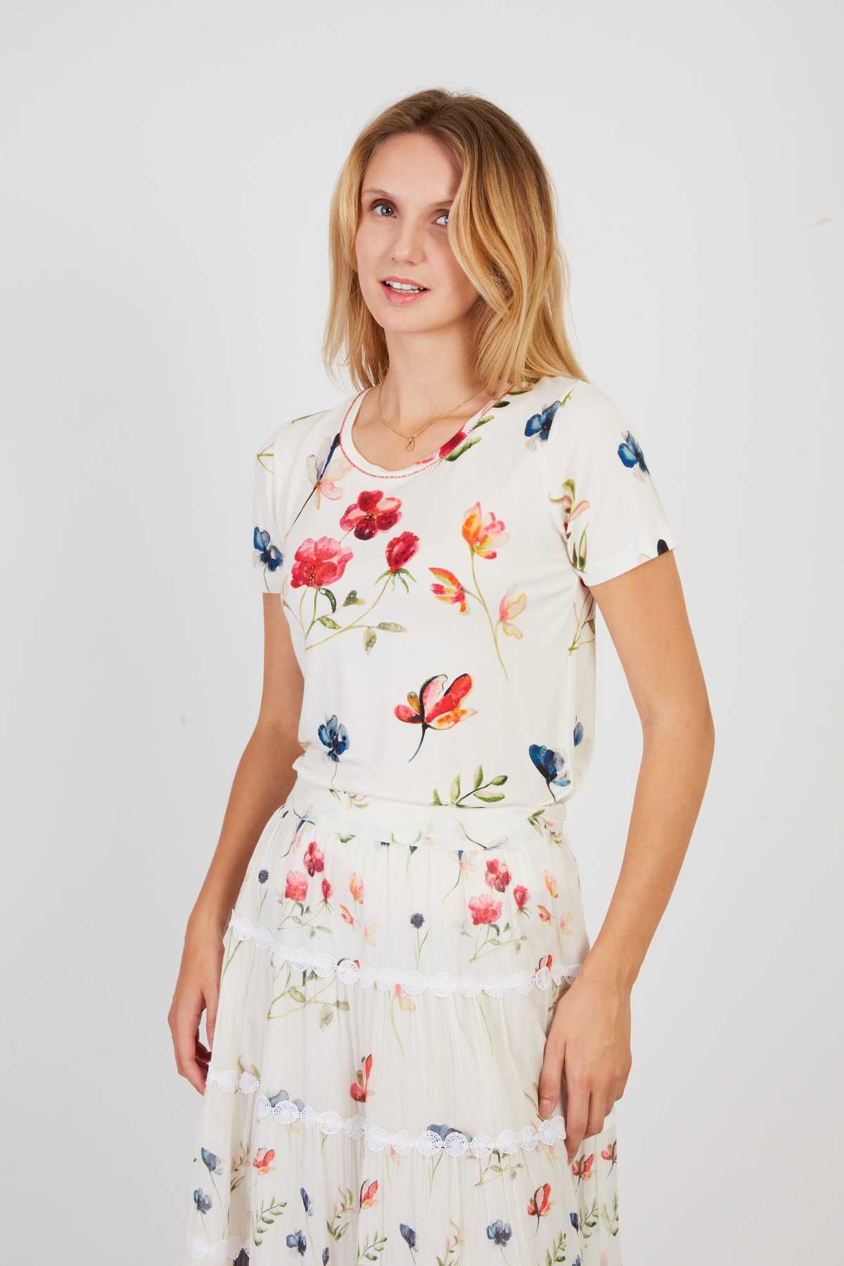 Derhy T-shirt Imprimé ZIZANIE