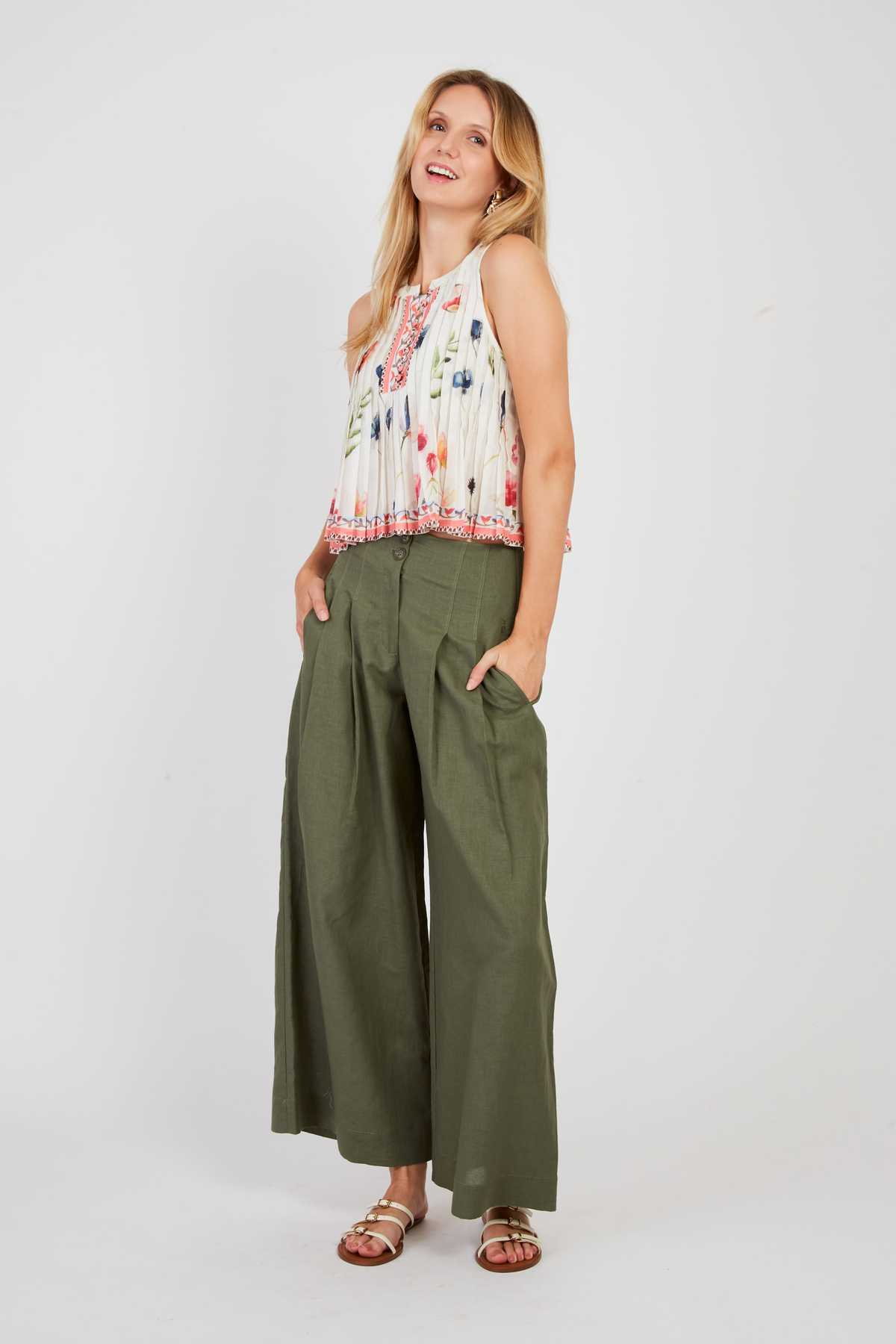 derhy Top court imprimé LINDSEY