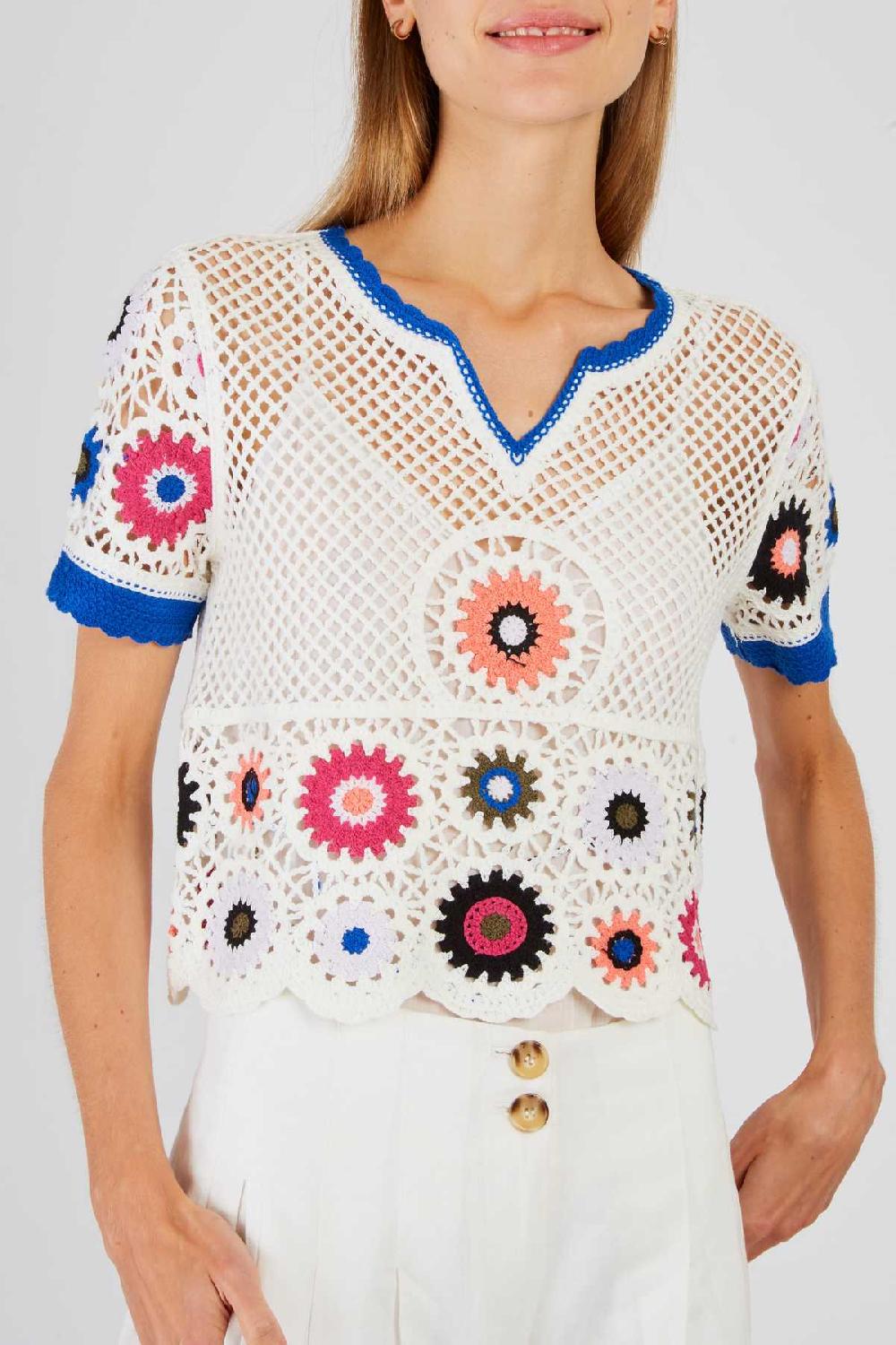 Derhy Top En Crochet EDEN