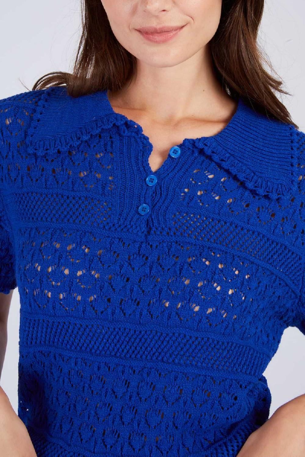 Derhy Top Uni En Maille ELISABETH