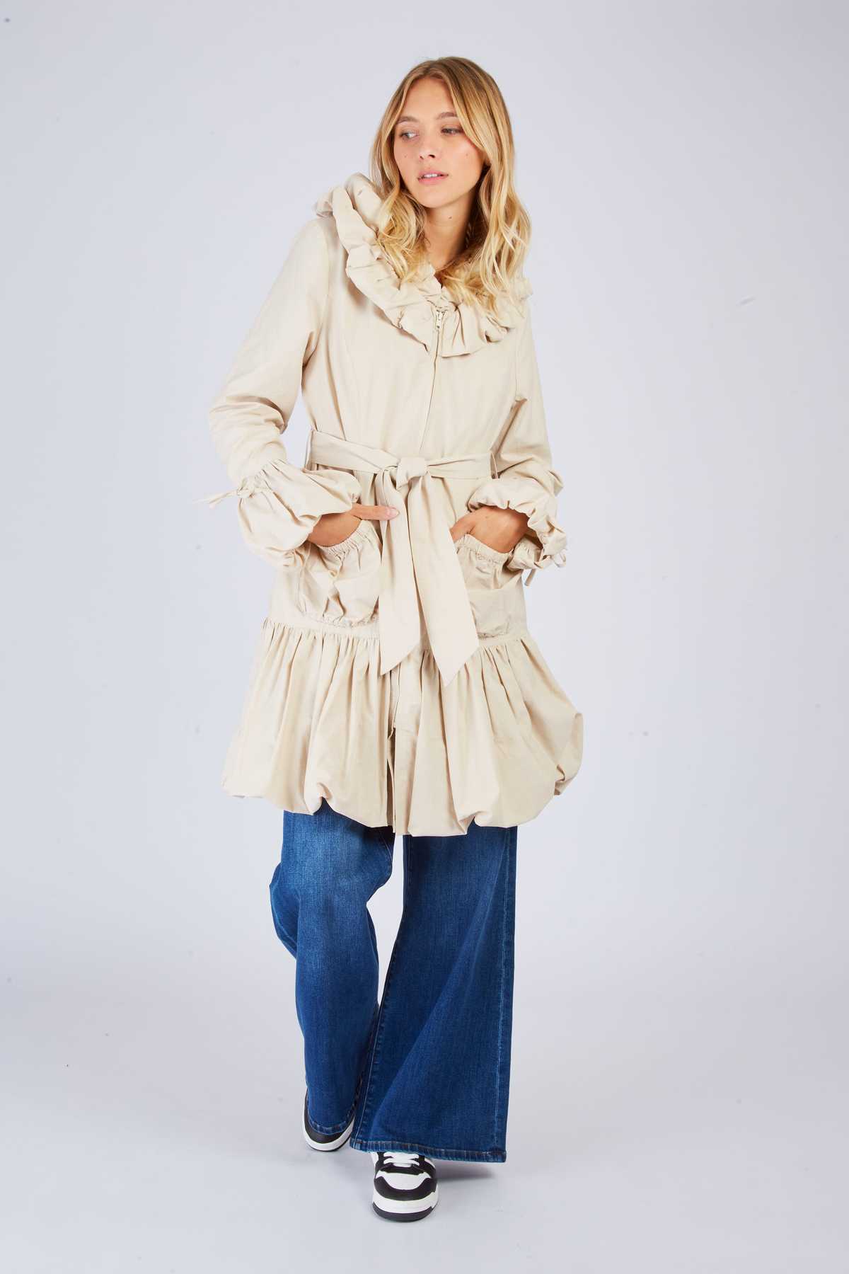 derhy Trench uni mi-long UGOLINE