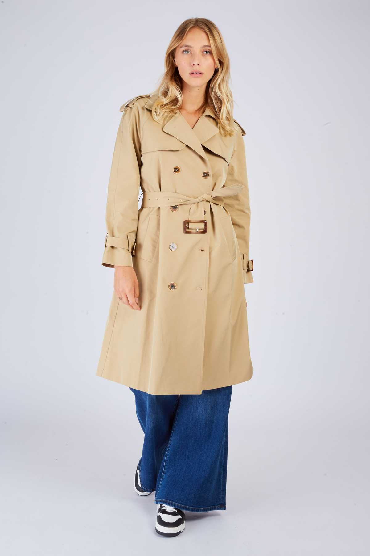derhy Trench uni mi-long ULIANA