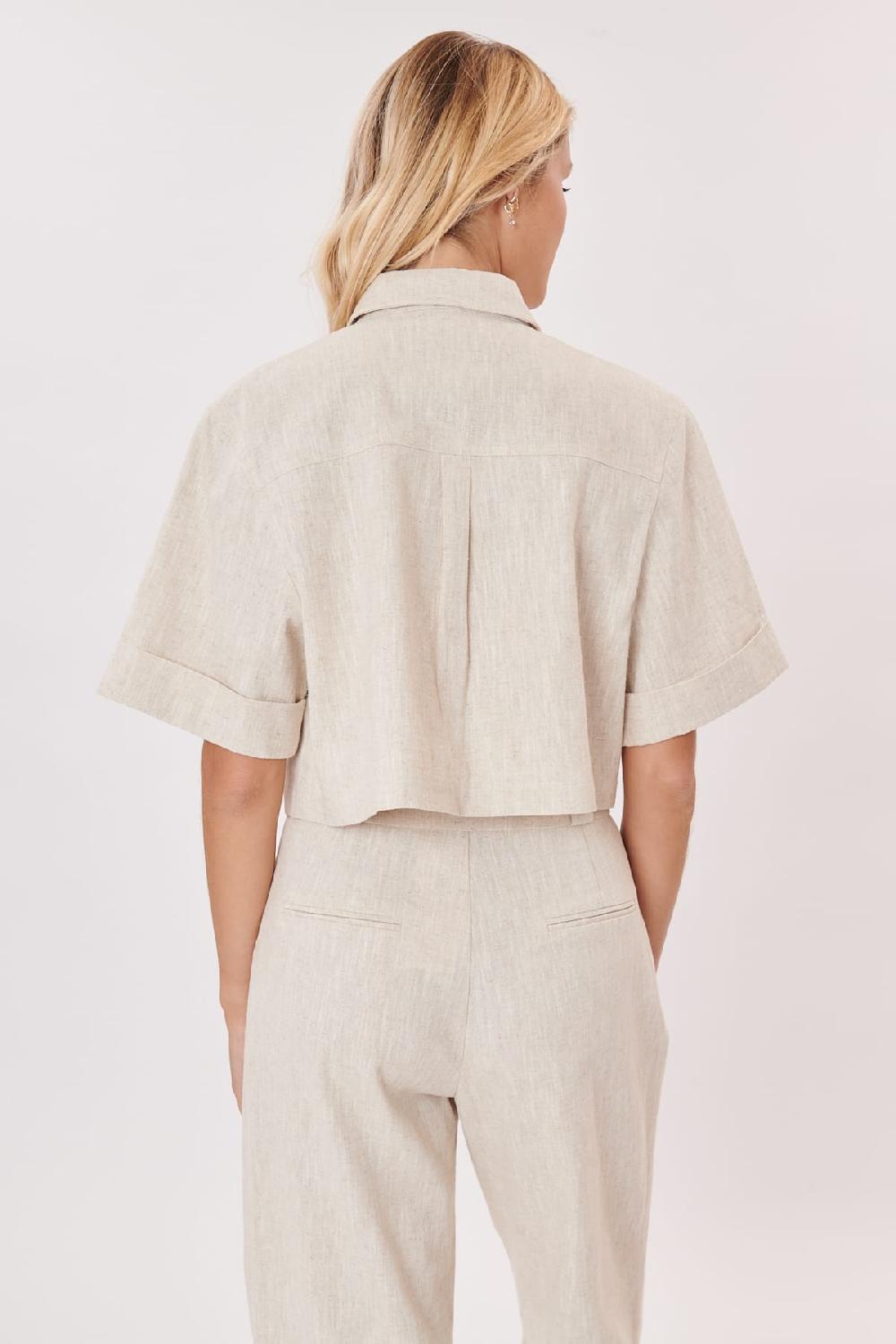 Derhy Veste Chemise Courte Manches Courtes YASMINE