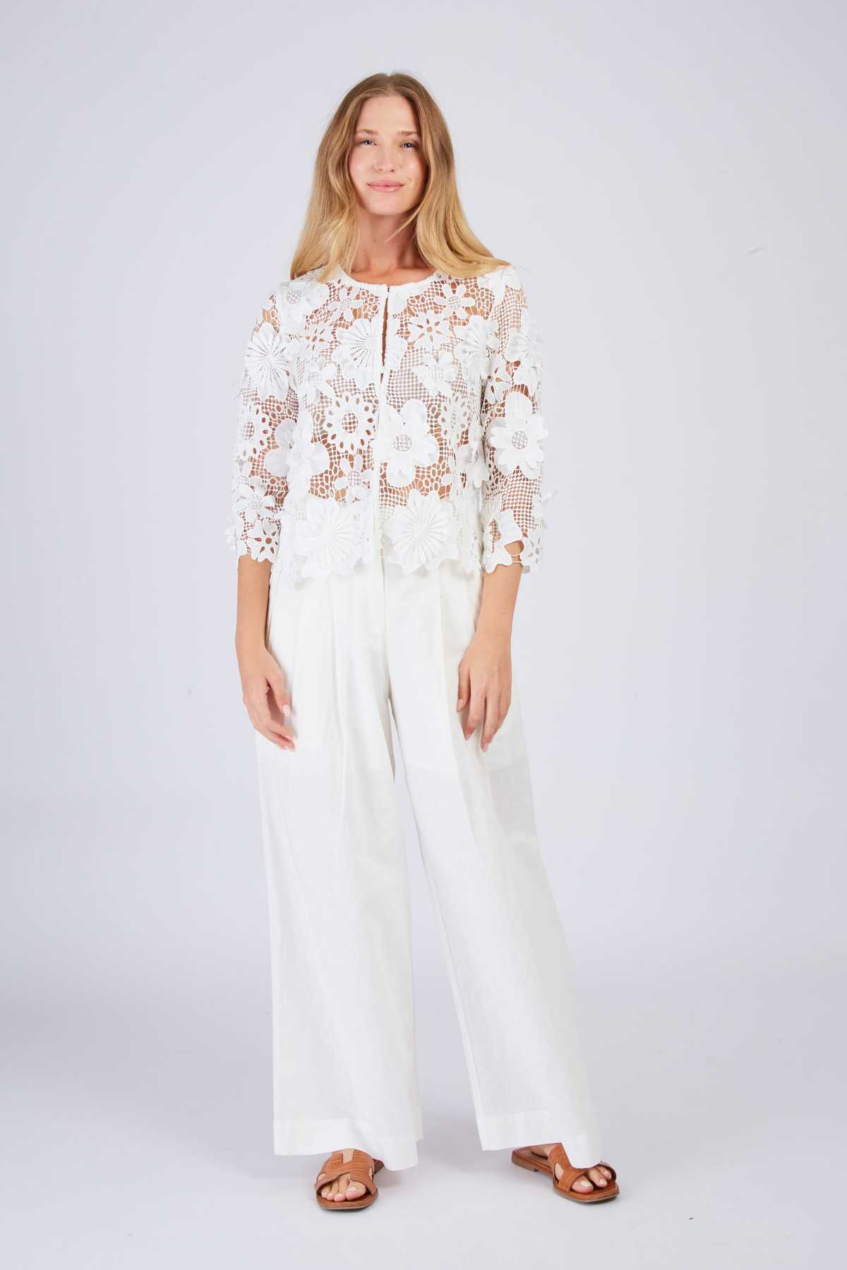 derhy Veste en dentelle florale JEANNETTE