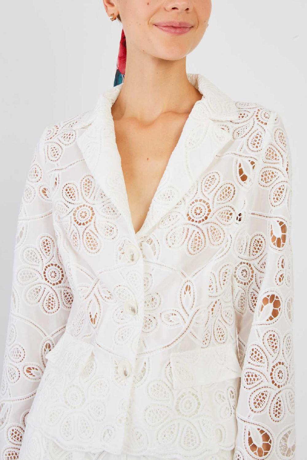 Derhy Veste En Dentelle Unie JENNIFER