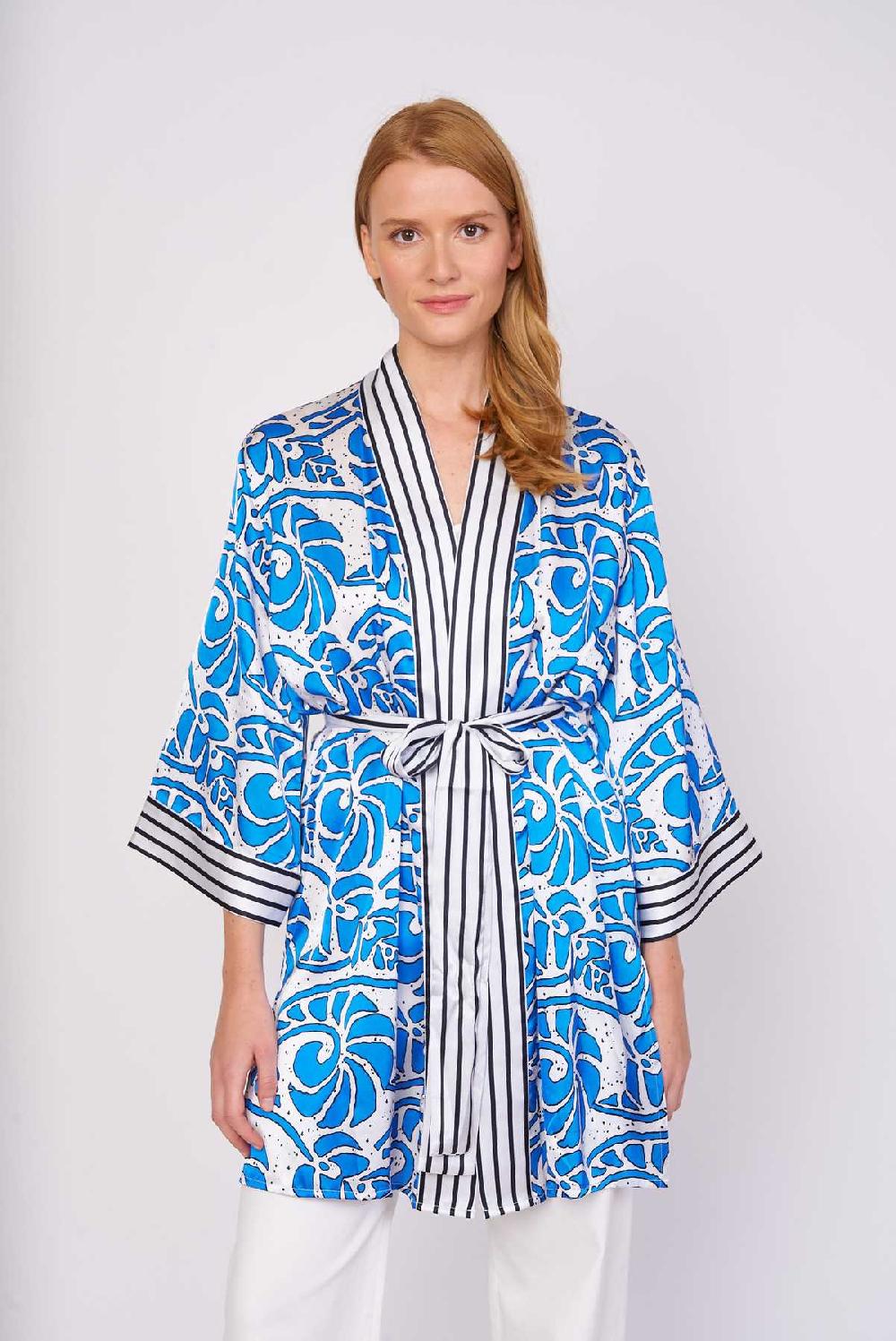 Derhy Veste Kimono Imprimée IRENE