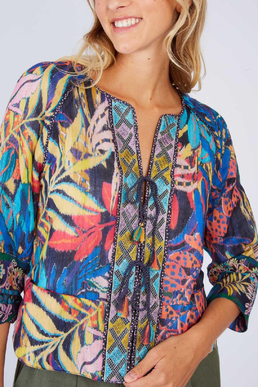 Derhy Veste Matelassée Imprimée JILL