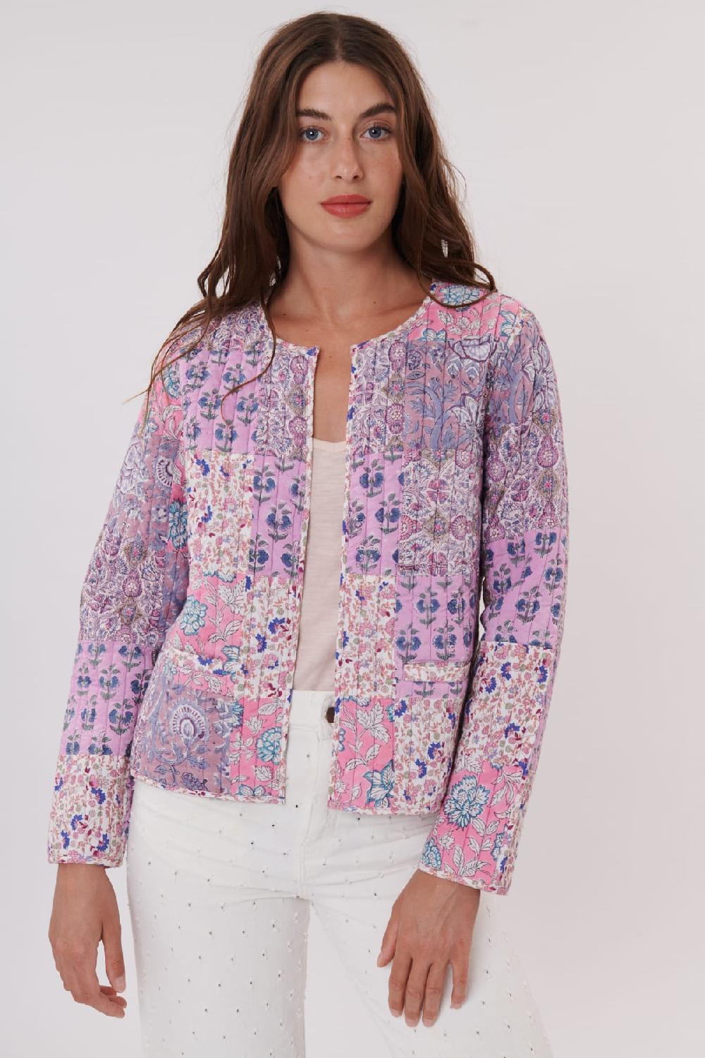 derhy Veste matelassée imprimée à manches longues YONAH