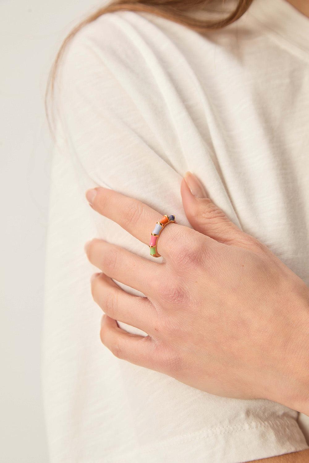 des petit hauts Bague Narihine Pomme/Bubble/Fuji/Moon