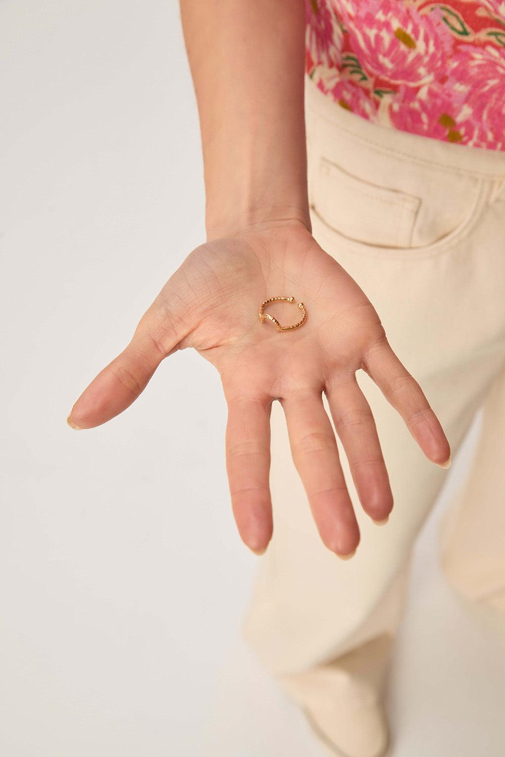 Des Petit Hauts Bague Naoki Or