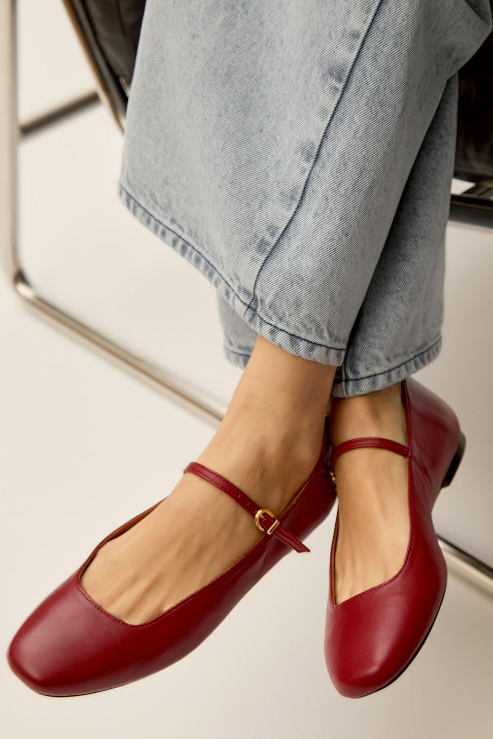 Des Petit Hauts Ballerines Lilio Cerise