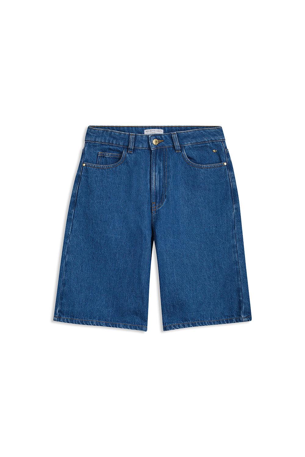 Des Petit Hauts Bermuda Loufifi Middle Blue