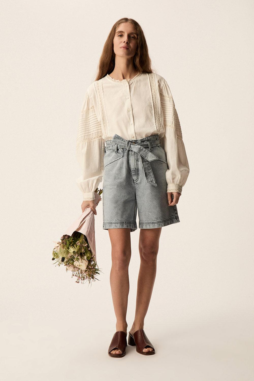 des petit hauts Bermuda Quentin Hawai Blue