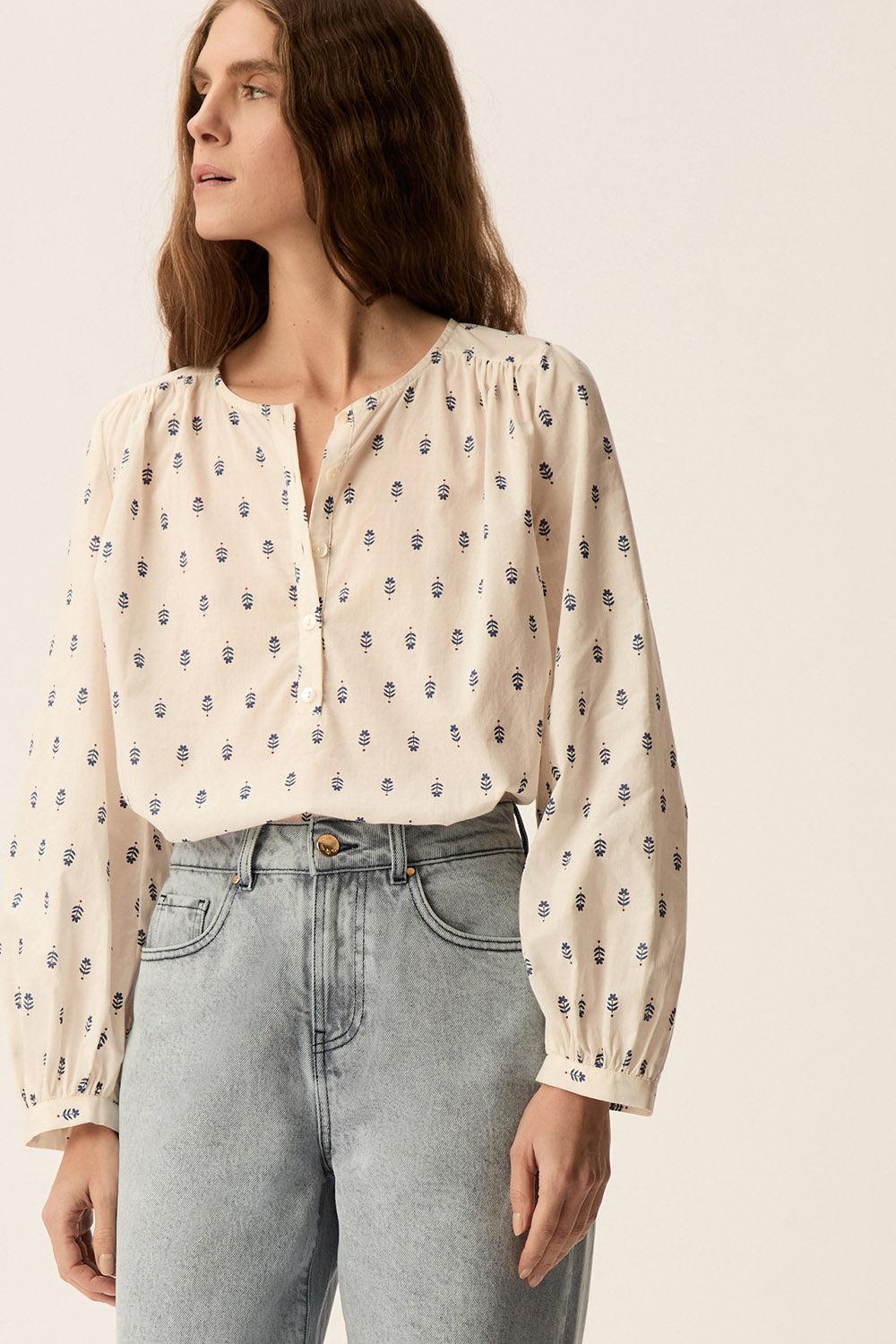 Des Petit Hauts Blouse Eglae Oli