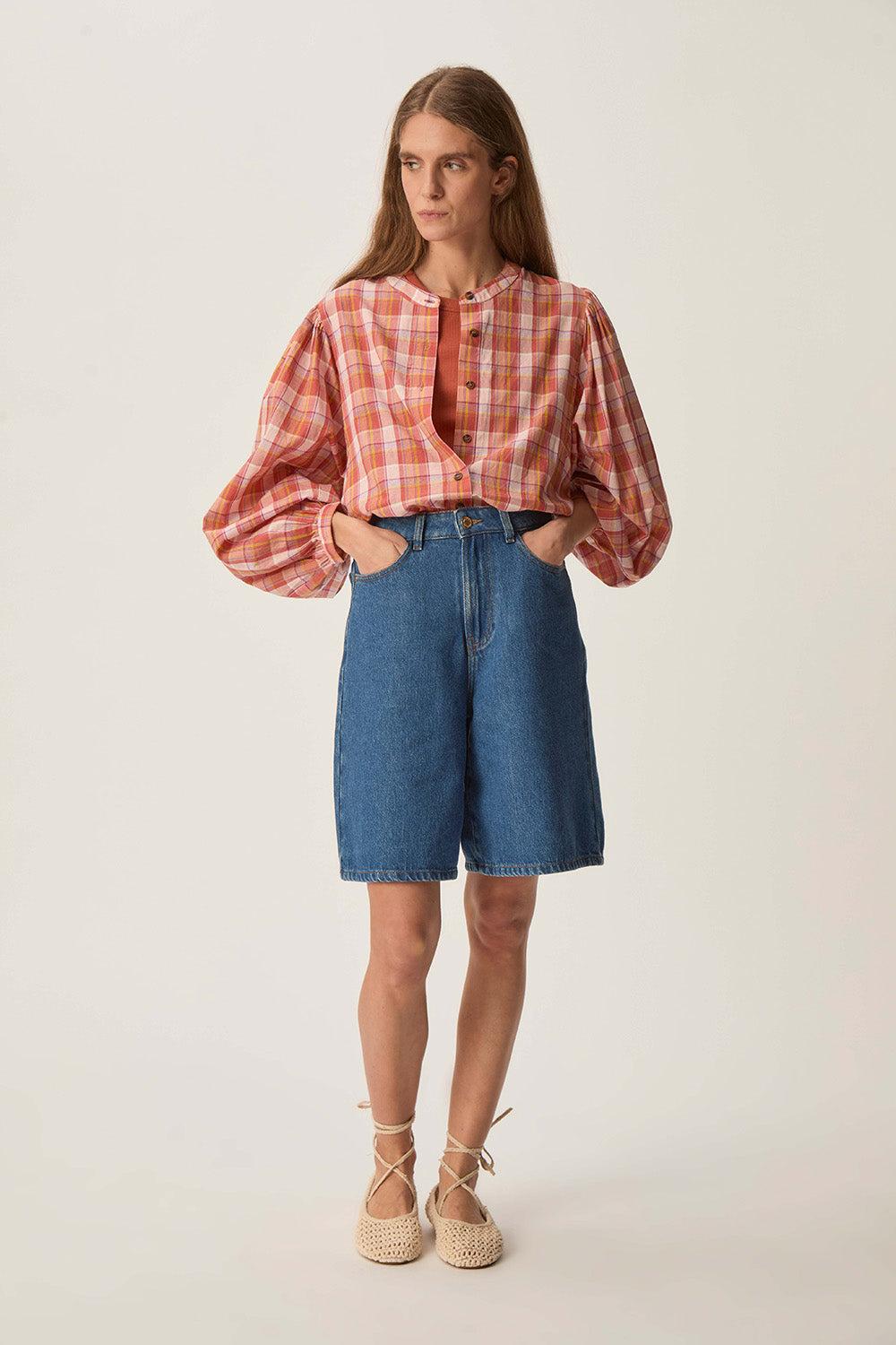 Des Petit Hauts Blouse Elie Madras