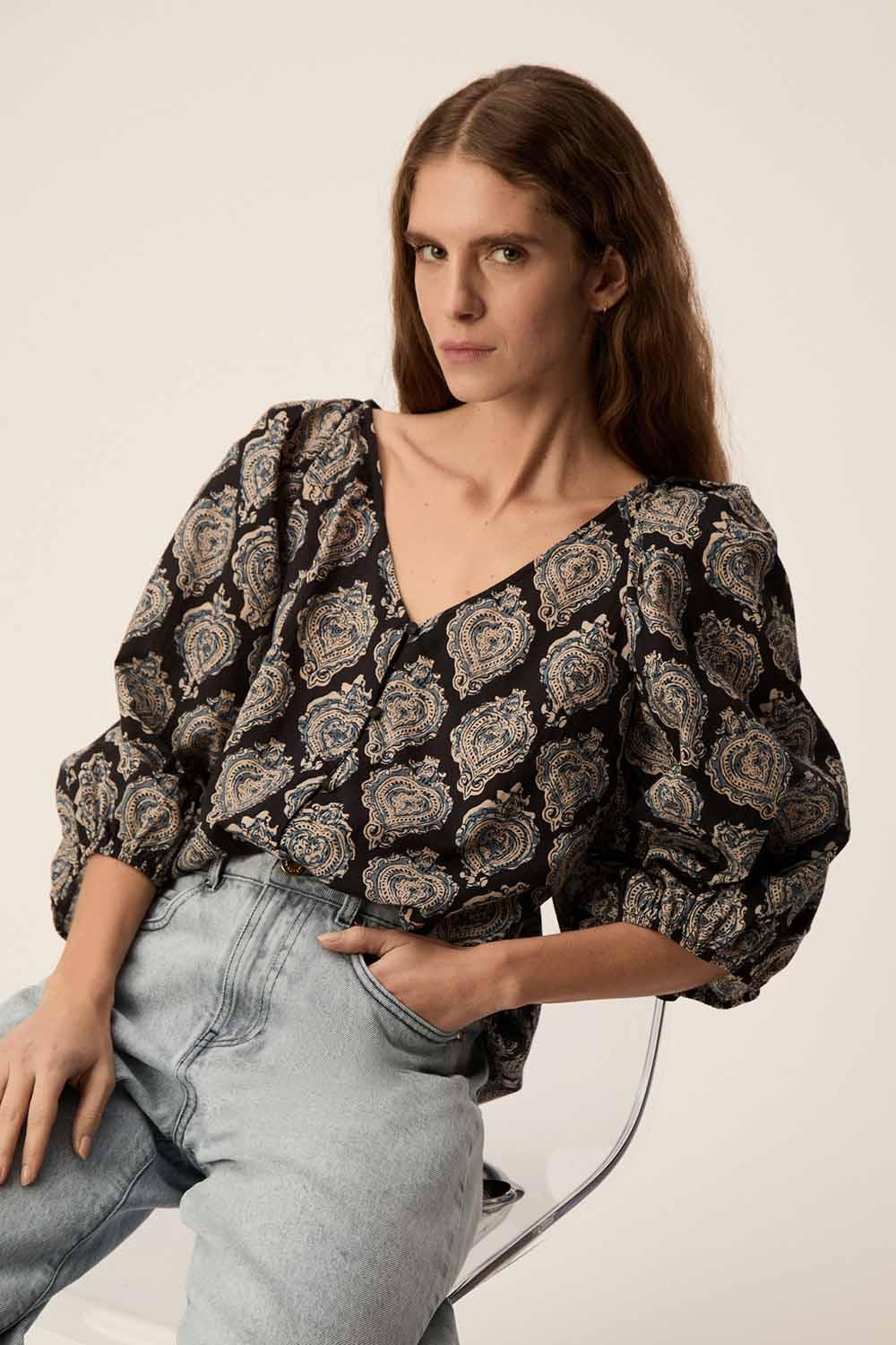 Des Petit Hauts Blouse Sirius Valentine