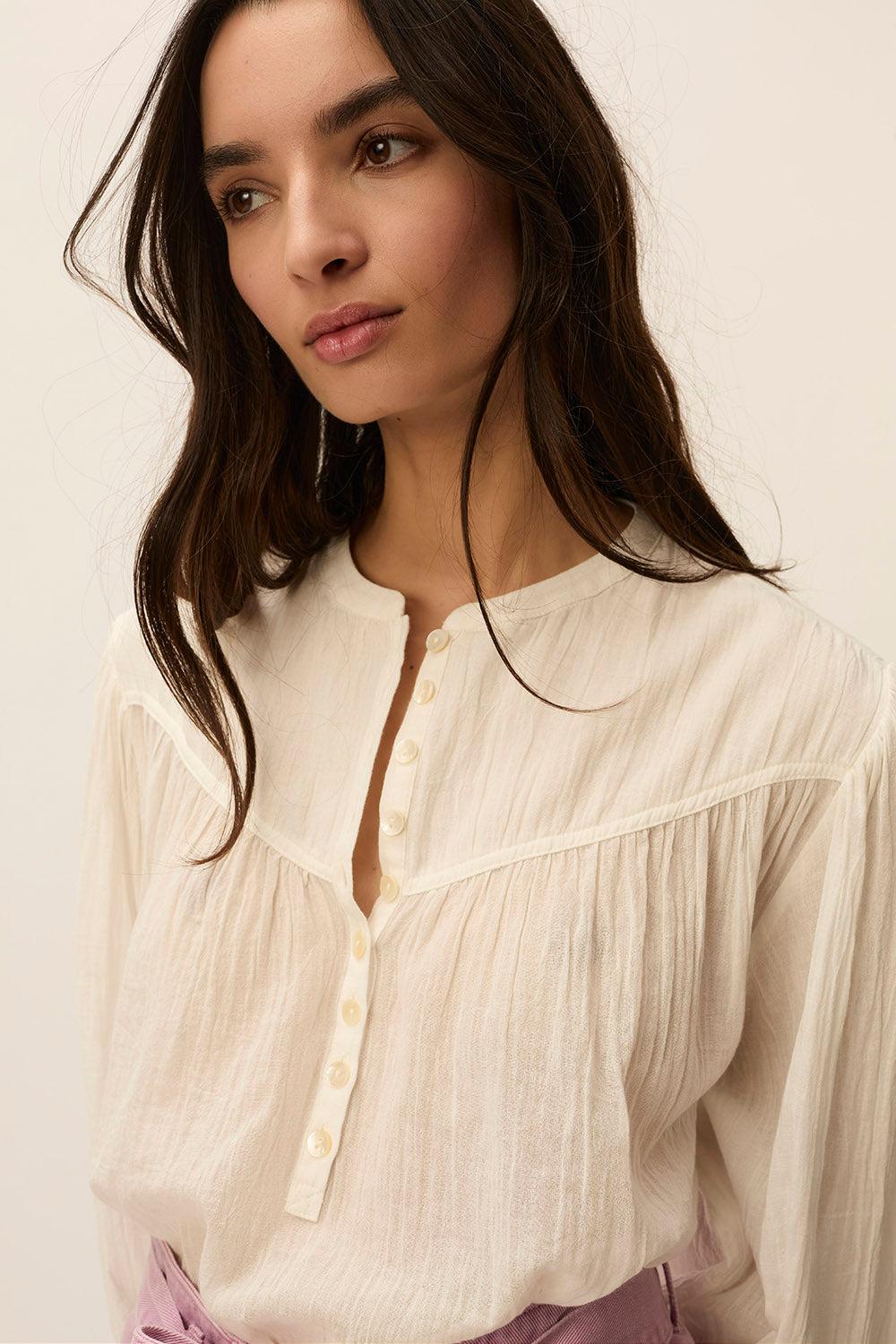 Des Petit Hauts Blouse Sophie Ecru