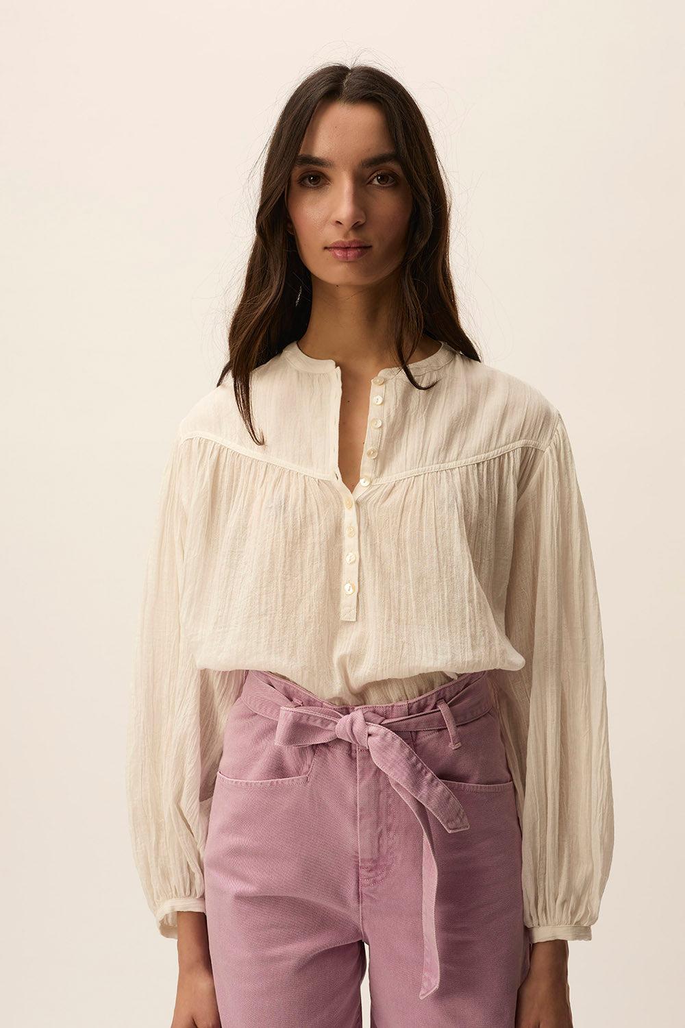 Des Petit Hauts Blouse Sophie Ecru