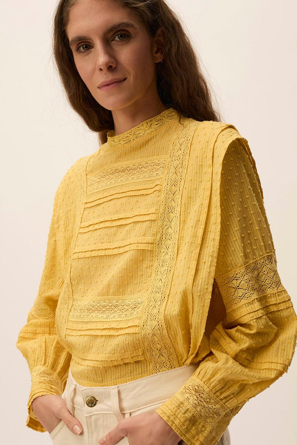 Des Petit Hauts Blouse Sorene Tournesol