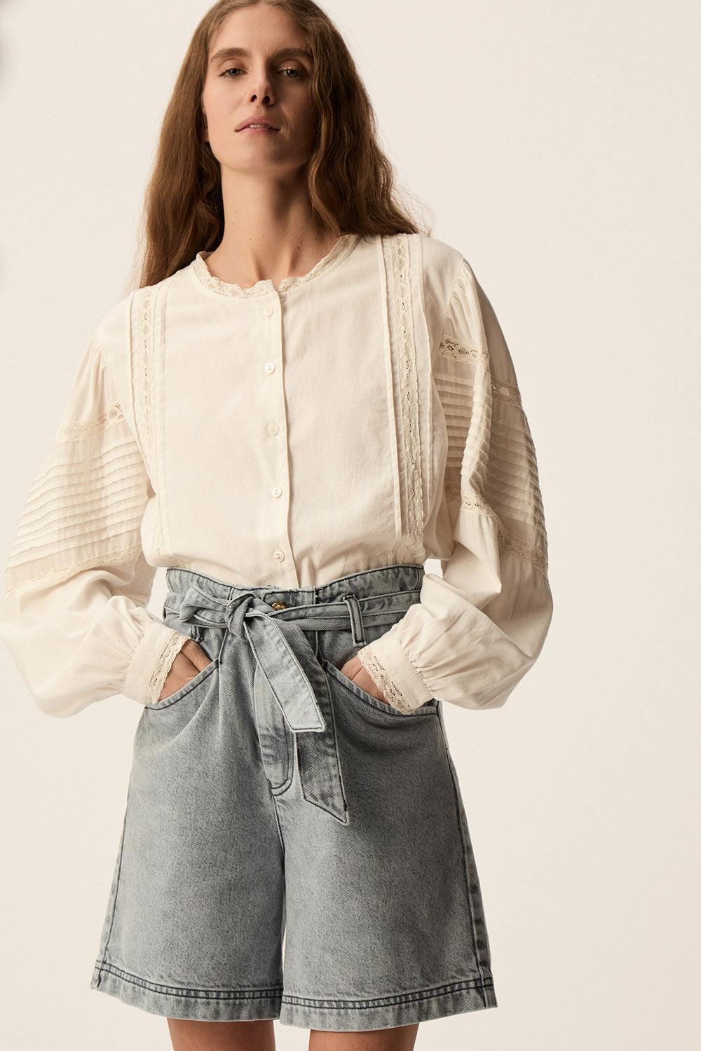 des petit hauts Blouse Tamia Ecru